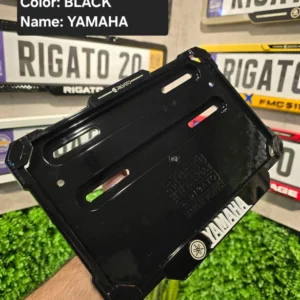 قاب‌پلاک موتور مشکی یاماها(Yamaha) بدون براکت